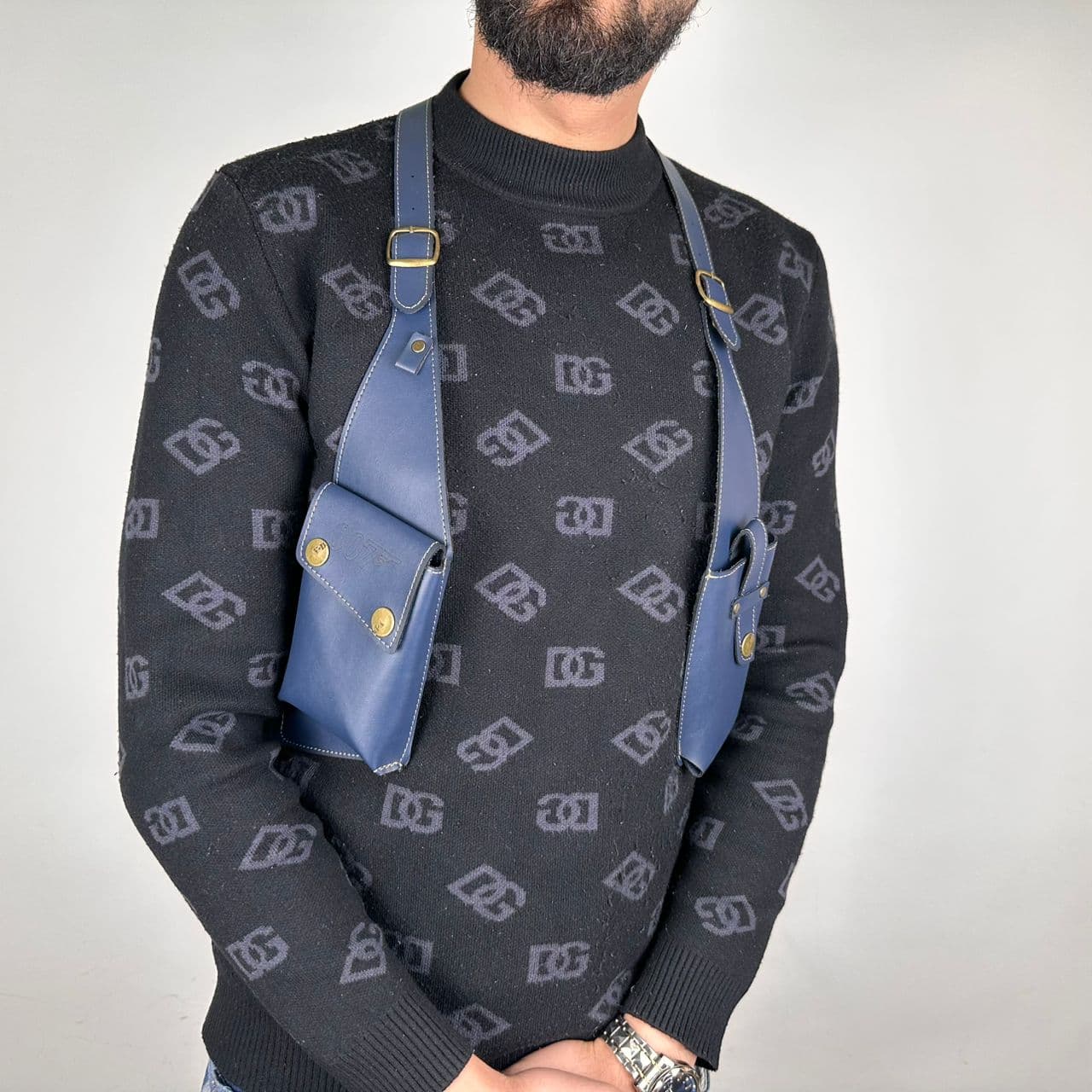 Pochette 007 pour ranger les affaires sous la veste - Sac à dos et Mode - صورة حقيقية 7