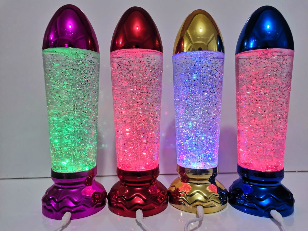 Lampe LED flocon de neige magique rotatif RGB - Électronique - صورة 8