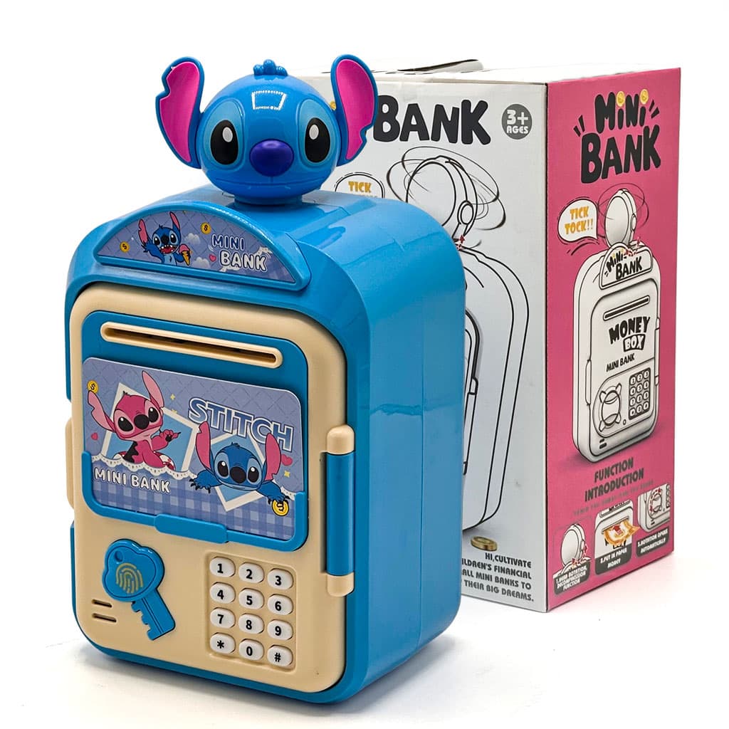 Tirelire Électronique Mini Bank Stitch – الحصالة الإلكترونية البنك الصغير ستيتش - Jouet & Gaming - صورة 1