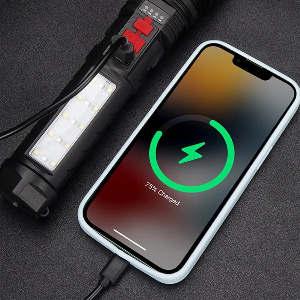 Lampe de Poche Téléscopique 50 LED – مصباح يدوي - Outillage et Bricolage - صورة 3
