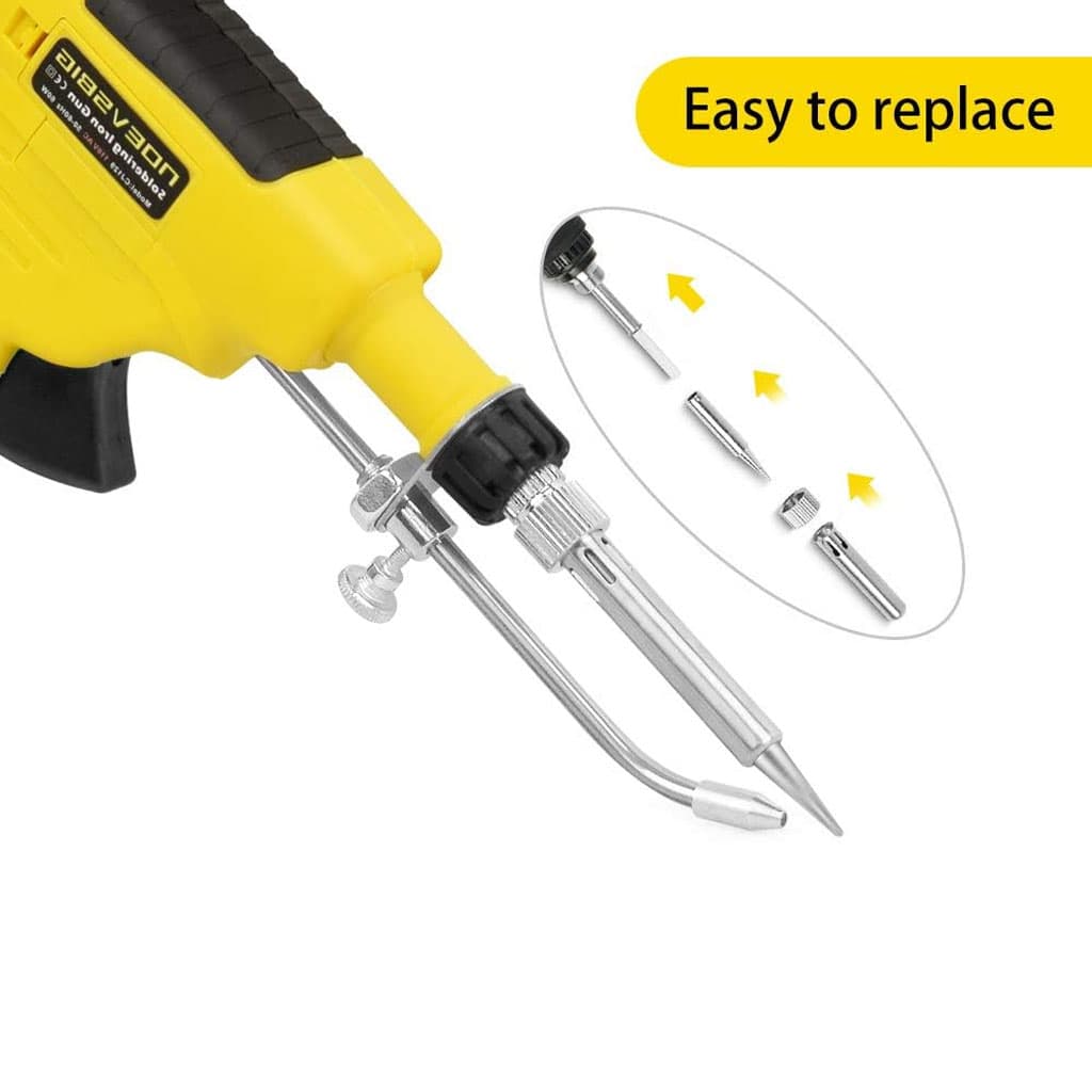 Pistolet à Souder Automatique 80 W avec Chauffage en Céramique – مسدس تلحيم - Outillage et Bricolage - صورة 6