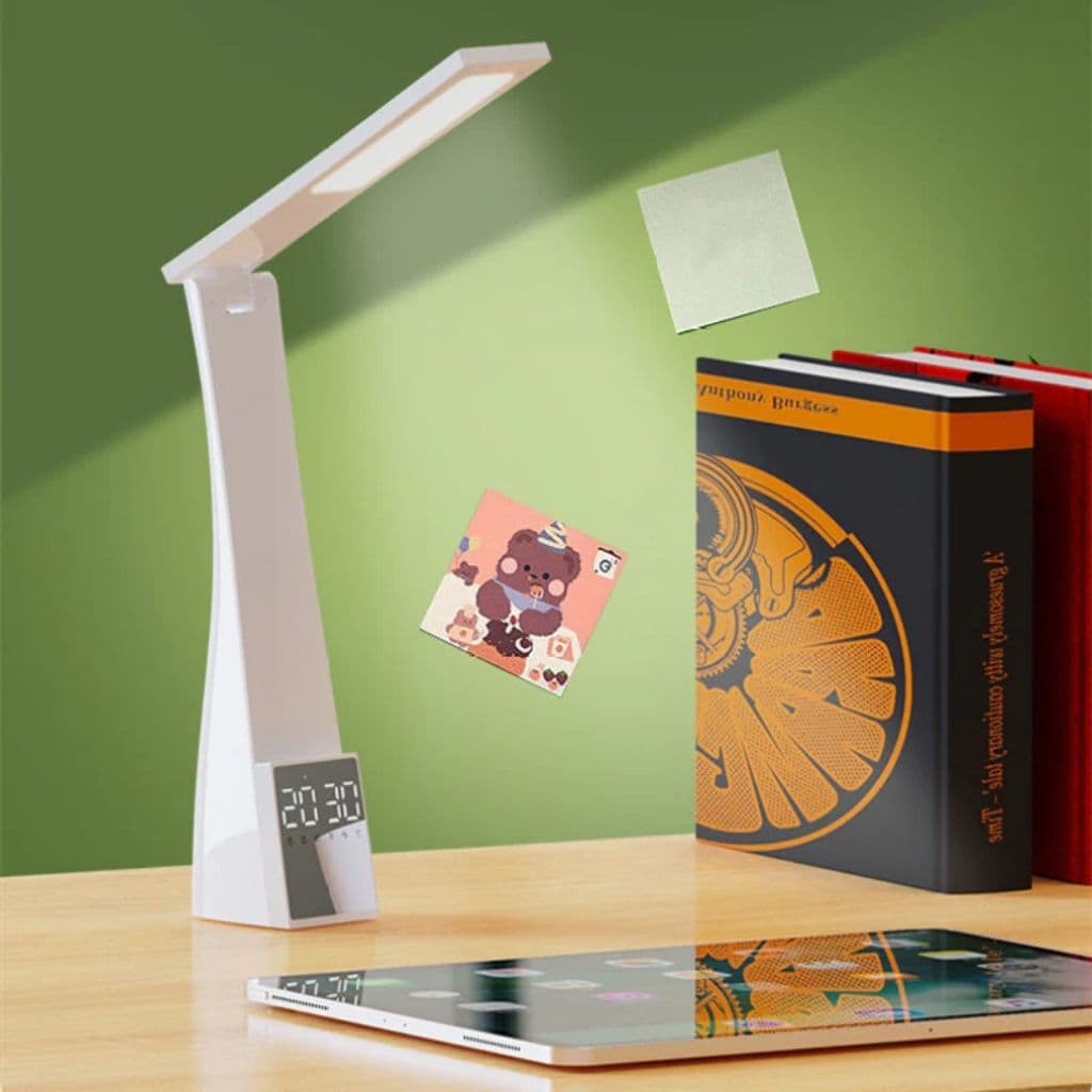4en1 Lampe de Bureau LED et Haut-Parleur Bluetooth – مصباح مكتب و مكبر صوت - Électronique - صورة 6