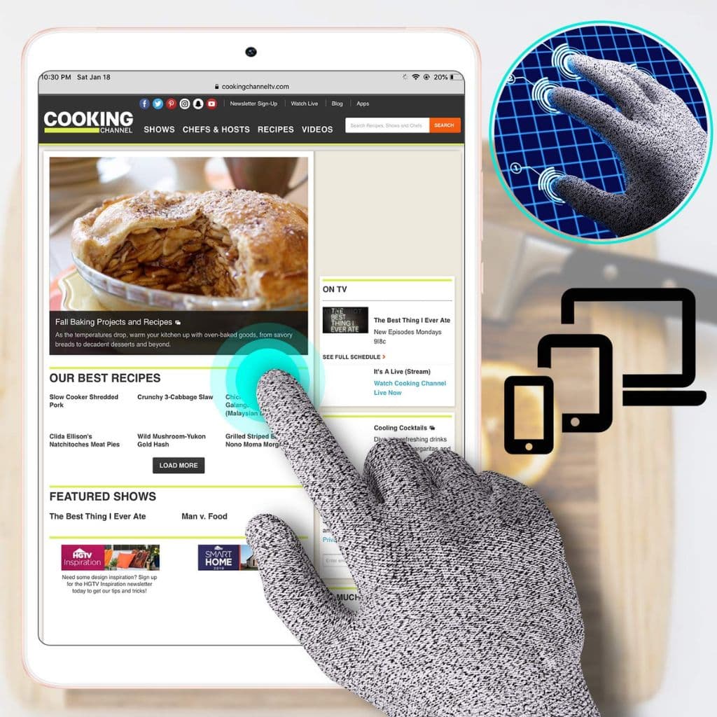 Gant de Protection Anti-Coupure Gant de Sécurité de Niveau 5 – قفازات المقاومة للقطع - Outillage et Bricolage - صورة 7