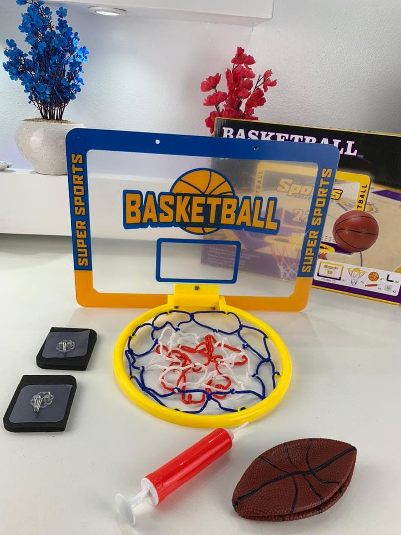 Ensemble de Jeu de Basket-Ball Super Sport – مجموعة لعب كرة السلة - Jouet & Gaming - صورة حقيقية 7