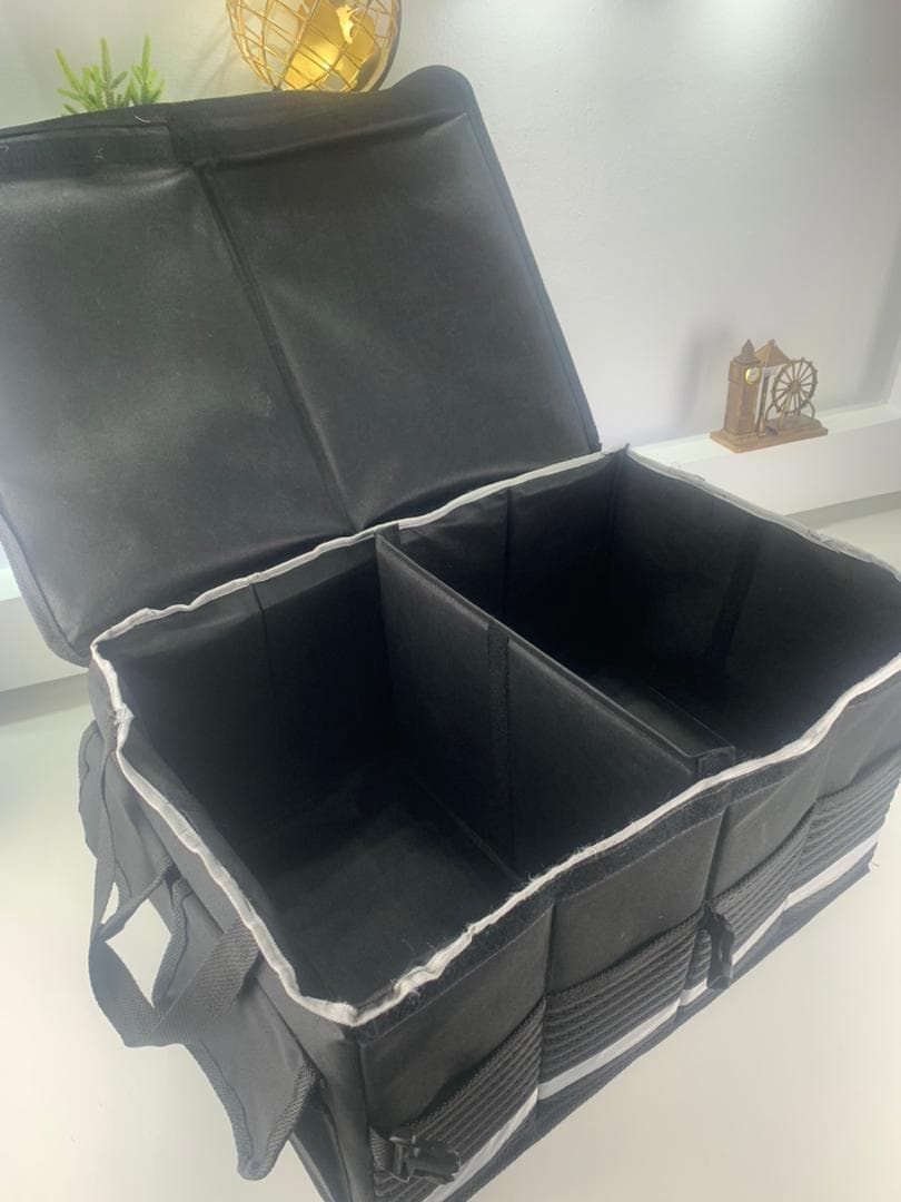 Organisateur de Coffre Pliable et Imperméable avec Multi-Compartiments – صندوق تنظيم الأغراض قابل للطي ومقاوم للماء - Accessoires Auto/Moto - صورة حقيقية 9