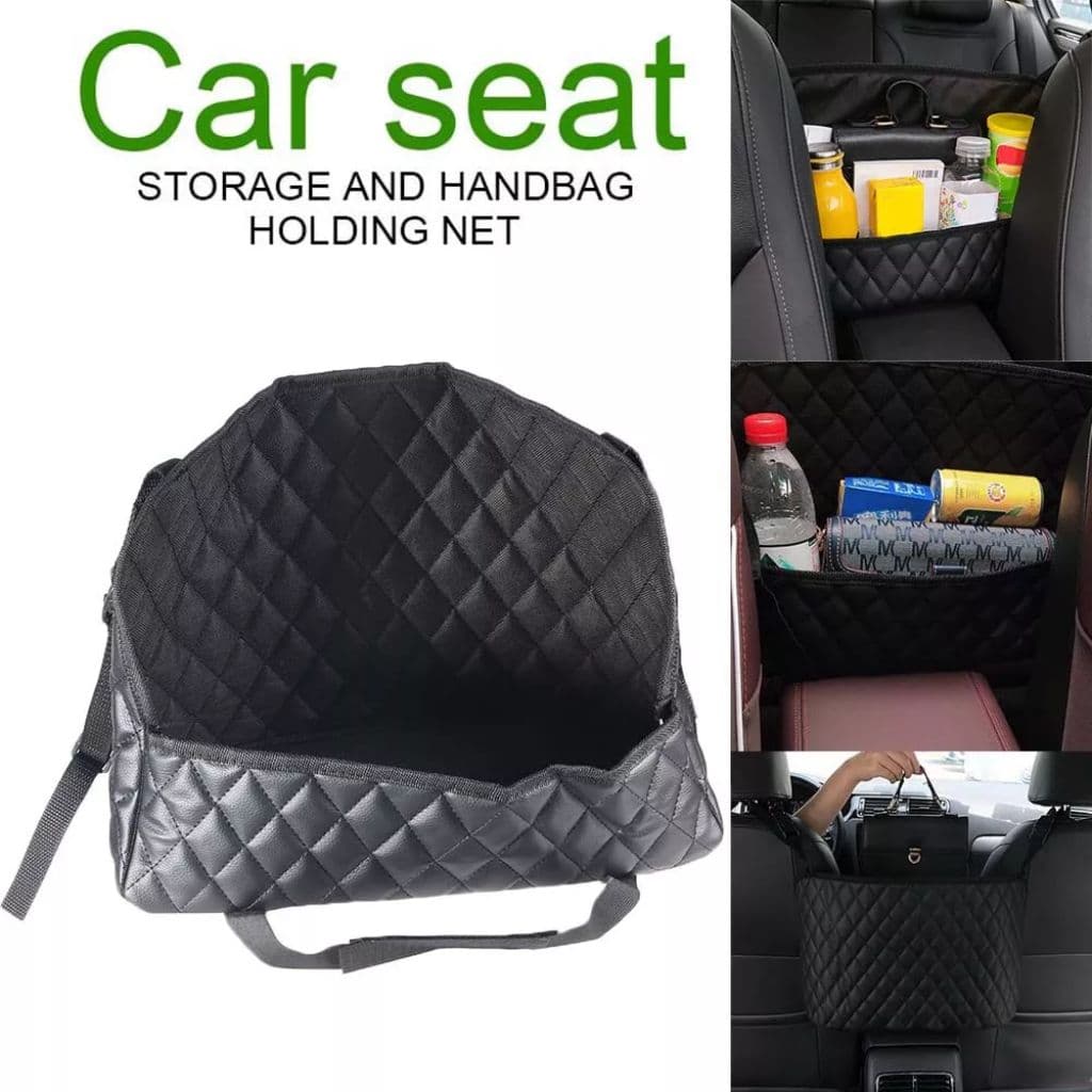 Sac de Rangement Suspendu entre les Sièges de Voiture – حقيبة تخزين معلقة بين مقاعد السيارة - Accessoires Auto/Moto - صورة 4