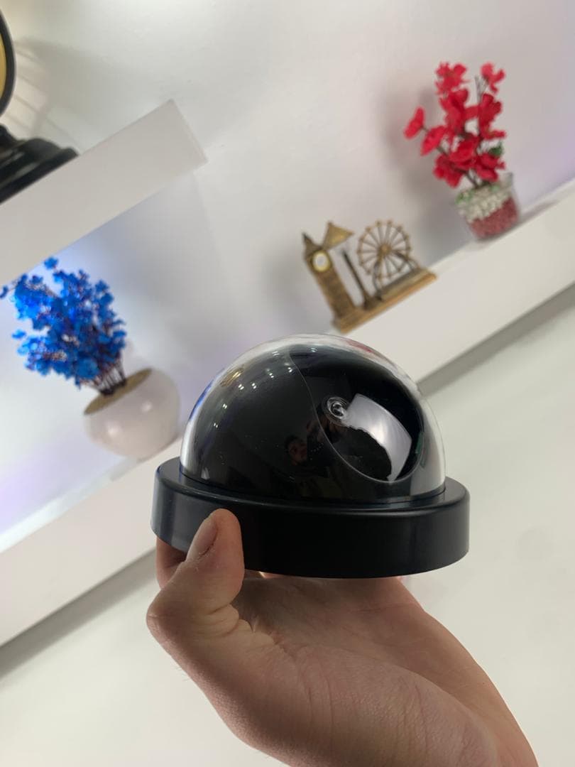 Caméra Factice de Surveillance Dôme avec LED Clignotante – كاميرا مراقبة وهمية مع ضوء - Électronique - صورة حقيقية 10