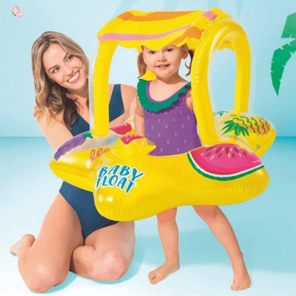 Intex Bouee enfant Avec un auvent intégré pour se protéger des rayons du soleil 56573NP - Jouet & Gaming - صورة 2