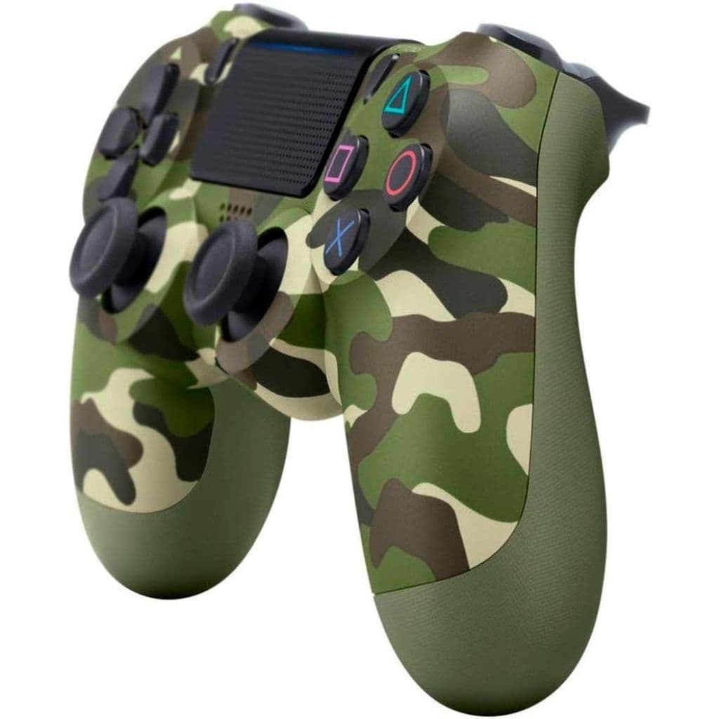 Manette sans fil DualShock 4 pour PlayStation 4 Camouflage Vert – يد تحكم لاسلكية للبلايستيشن - Jouet & Gaming - صورة 4