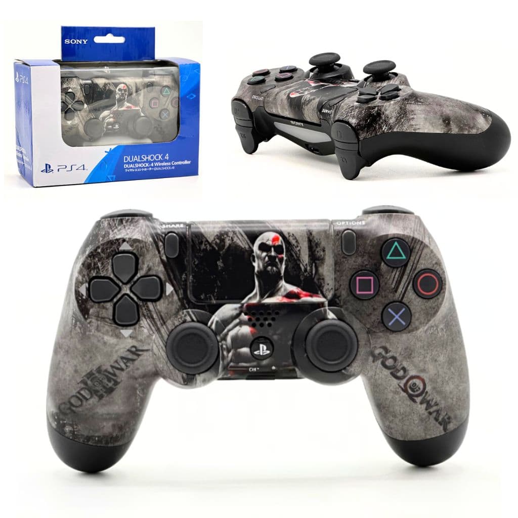 SONY DualShock Manette PS4 Sans Fil, Batterie Rechargeable (High Copy) – Edition God of War - Jouet & Gaming - صورة 1