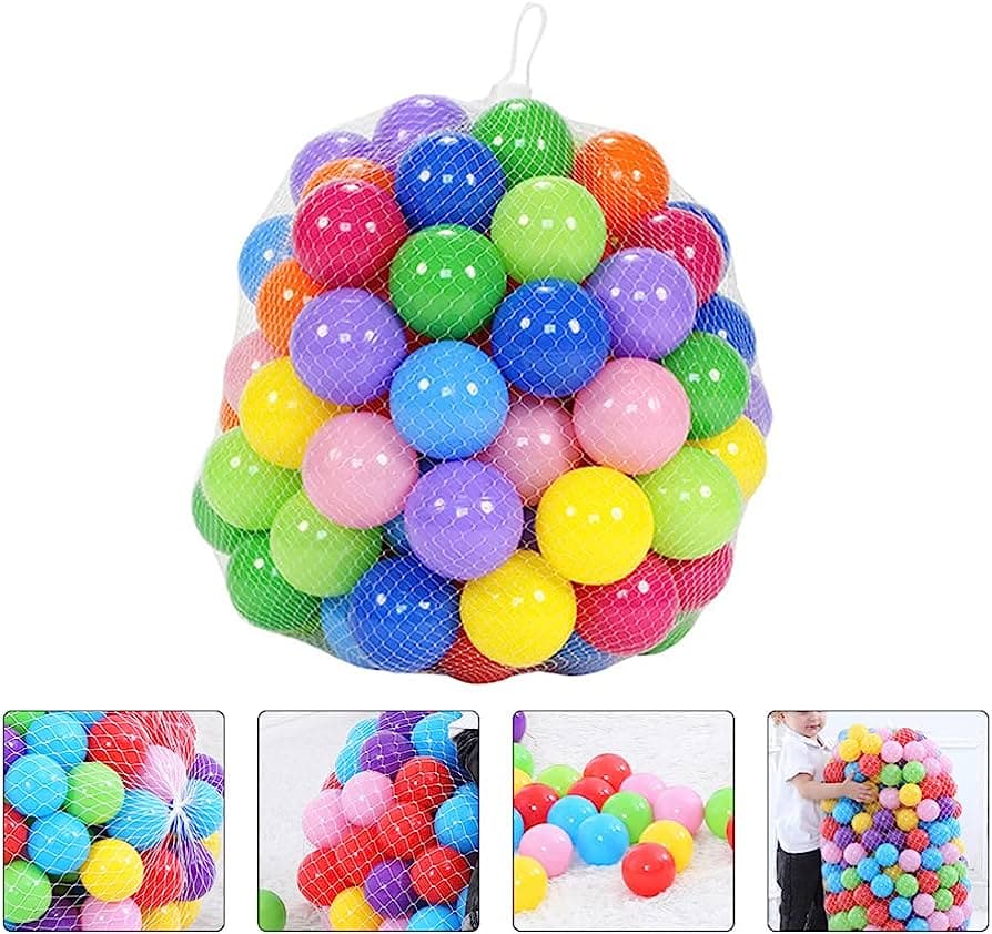 Sac de 50 balles De Jeux multicolore avec Diamètre 75 Mm - Jouet & Gaming - صورة 5