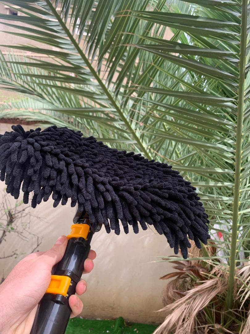 Brosse de lavage de voiture en Microfibre avec poignées extensibles – ممسحة سيارات - Accessoires Auto/Moto - صورة حقيقية 8