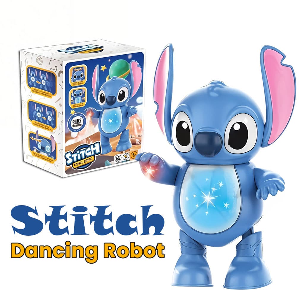 Jouet Danseur Interactif Musical Stitch avec Lumières – لعبة ستيتش الراقصة - Jouet & Gaming - صورة 1