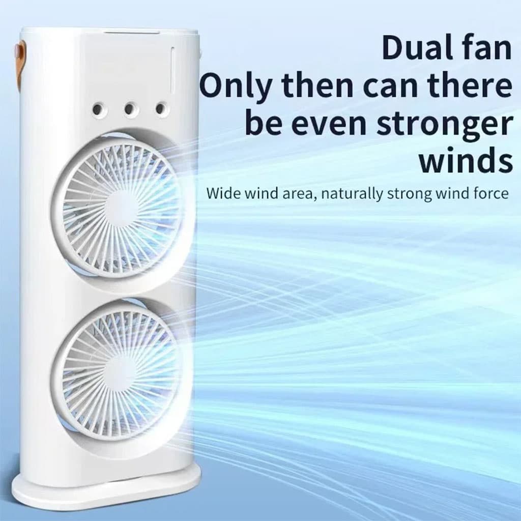 Refroidisseur Portable à Double Ventilateur – جهاز تبريد محمول - Électronique - صورة 4