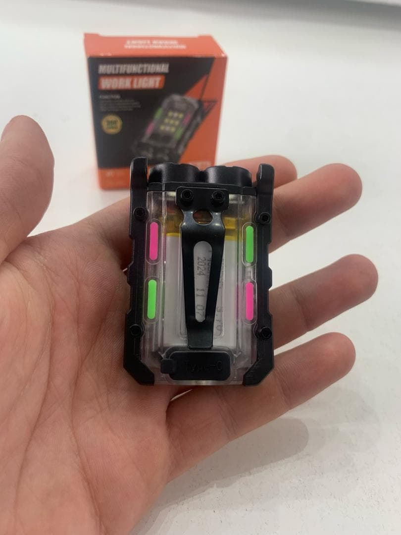 Mini Lampe de Poche Porte-Clés Étanche WD-086 – مصباح محمول - Électronique - صورة حقيقية 7