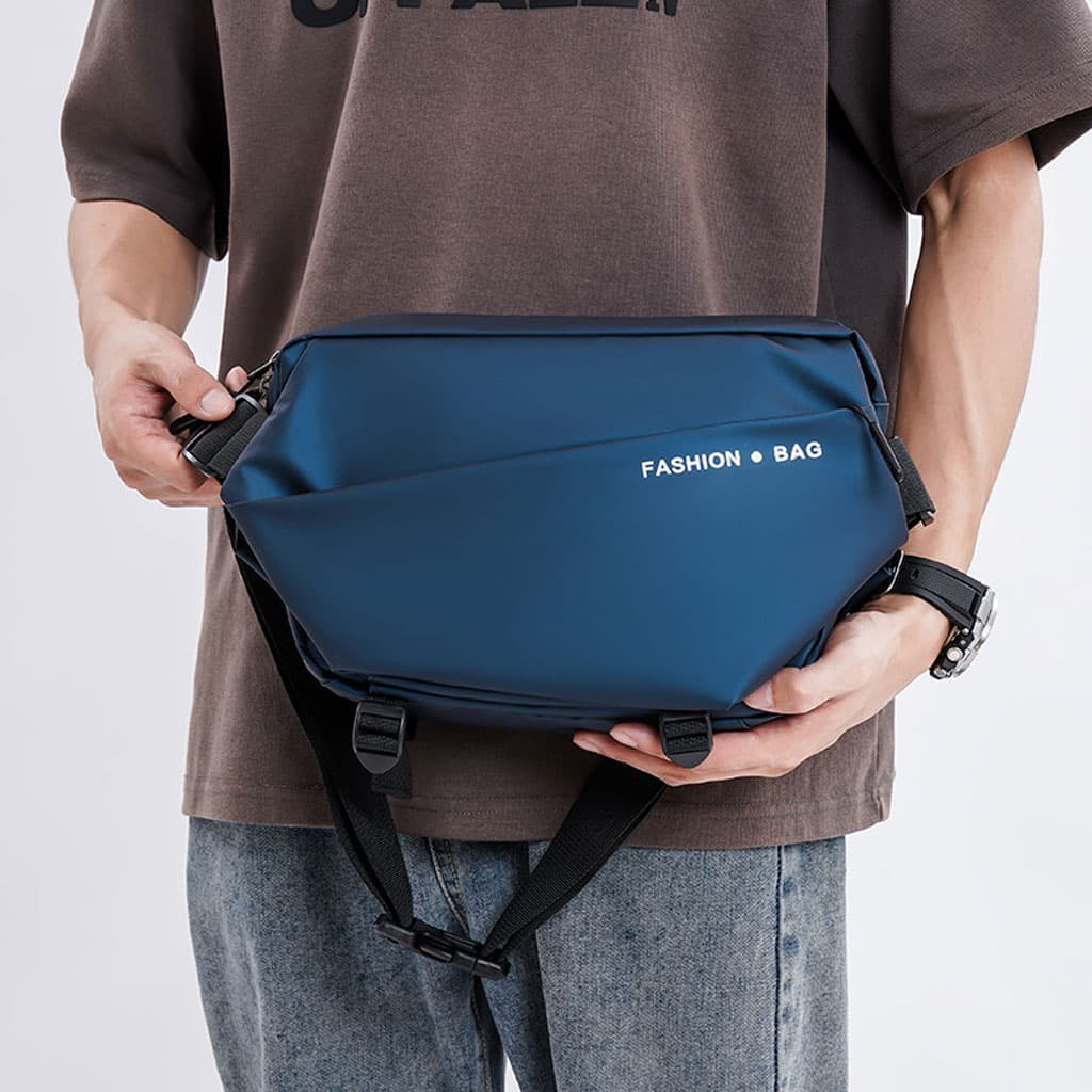 Sac de Poitrine Fashion Bag pour hommes avec bandoulière LX066 – حقيبة أغراض رجالية - Sac à dos et Mode - صورة 8