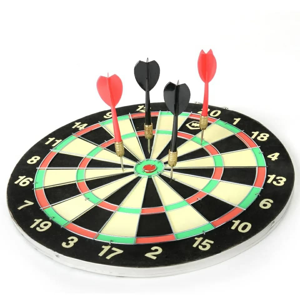 Jeu de fléchettes de cible 30 cm ( 6 fléches ) - Jouet & Gaming - صورة 1