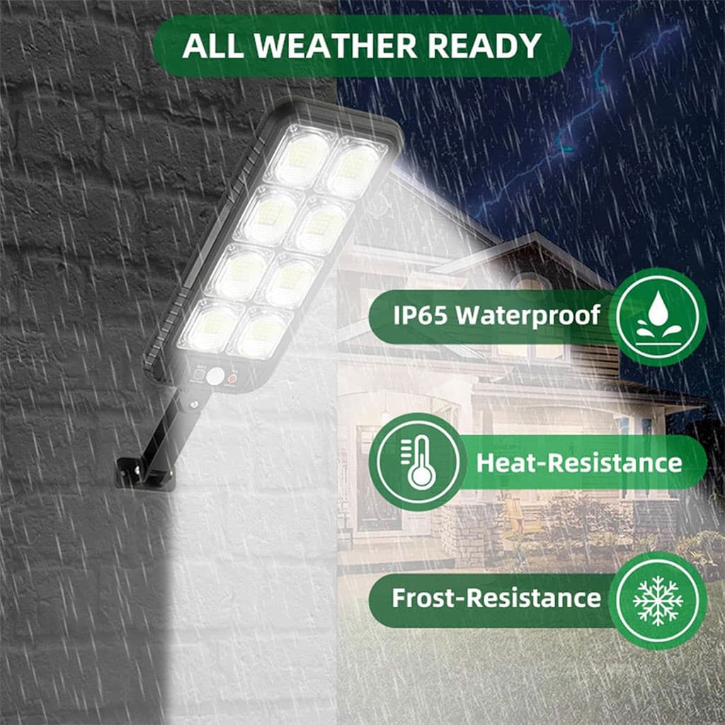 Lampadaires 144LED à énergie solaire étanche IP65 JX200 – مصباح خارجي يعمل بالطاقة الشمسية - Électronique - صورة 6