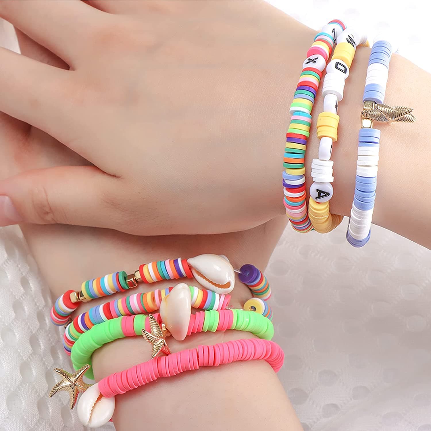 Ensemble de pendentifs en argile pour la fabrication de bijoux enfant - Jouet & Gaming - صورة 3
