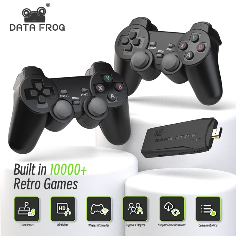 Console de jeu vidéo rétro avec 10000 jeux intégrés +2 manette sans fil 4K HDMI - Jouet & Gaming - صورة 7