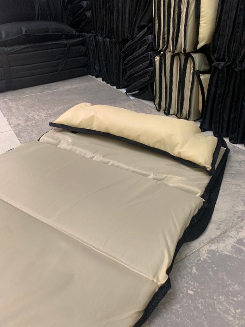 Matelas de Camping Pliable Facile à Transporter 185 x 65 cm – فرشة تخييم قابلة للطي - Camping et Randonnée - صورة حقيقية 12