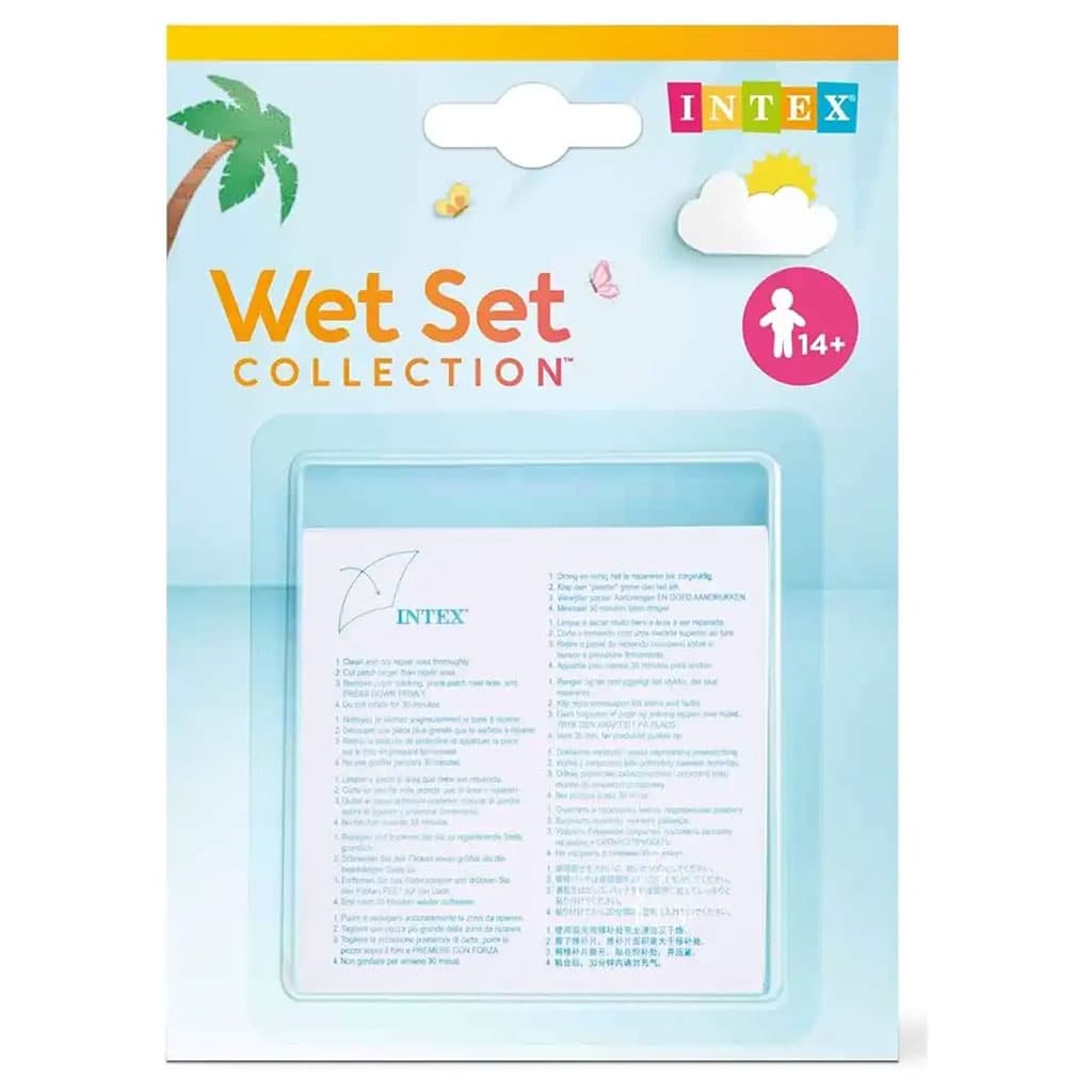 Intex Kit de Réparation de Vinyle Plastique Humide 6Pcs – طقم لإصلاح المنتجات القابلة للنفخ - Divers - صورة 2