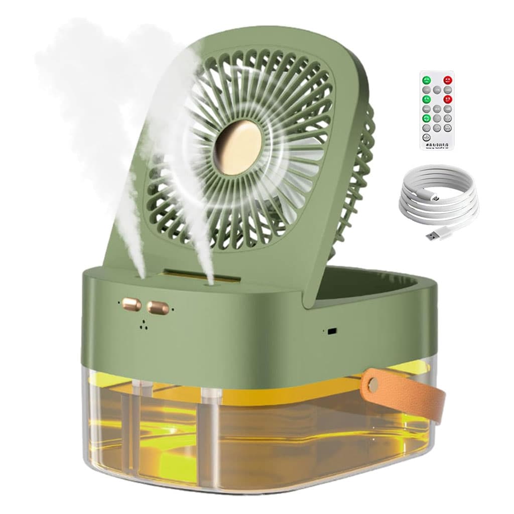 Ventilateur 3 Vitesses et Brumisateur avec Grand Réservoir – مروحة ومعطر جو 2في1 - Électronique - صورة 1