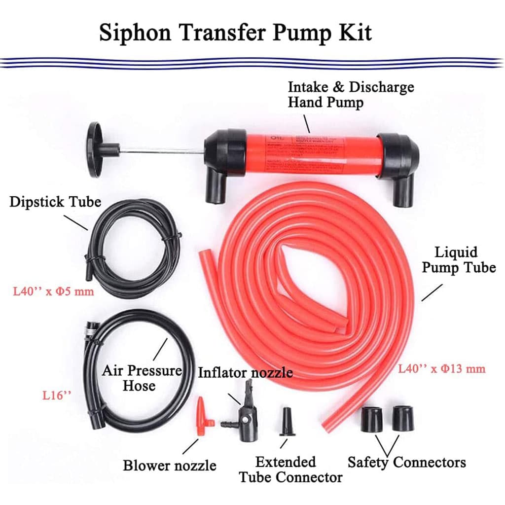 Kit Pompe d’extraction d’huile Manuel Multifonctionnelle – مضخة زيوت يدوية - Outillage et Bricolage - صورة 5