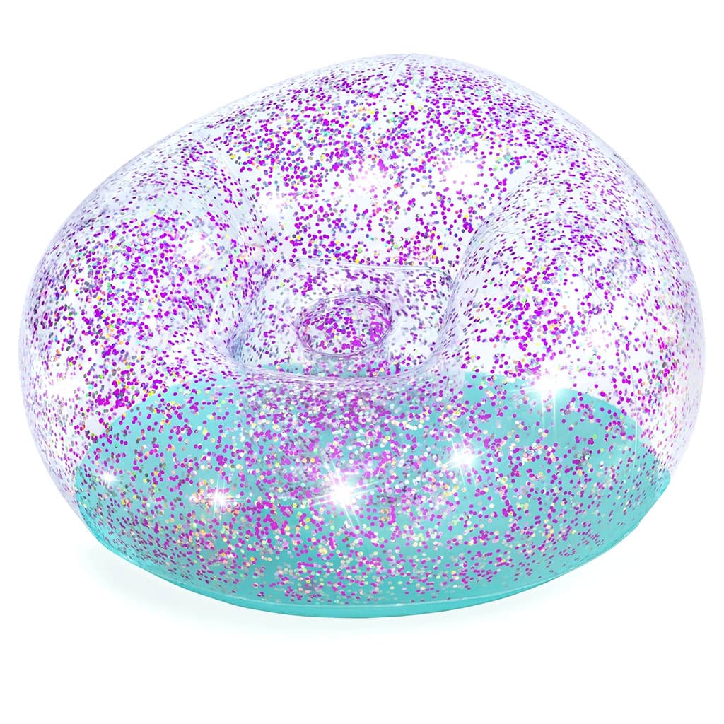 Fauteuil Gonflable Géant Glitter Dream114x112x66 cm Bestway 75115 – أريكة قابلة للنفخ - Vacance & Loisir - صورة 2