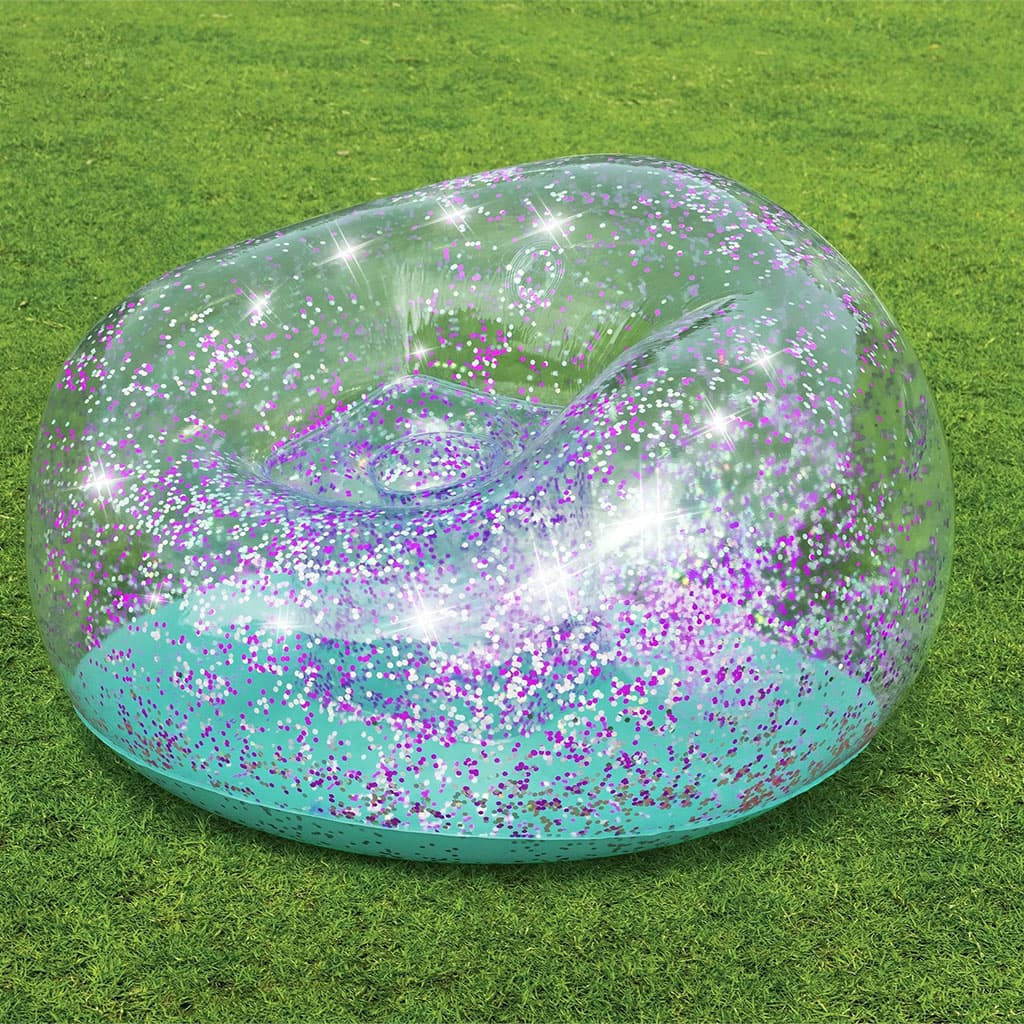 Fauteuil Gonflable Géant Glitter Dream114x112x66 cm Bestway 75115 – أريكة قابلة للنفخ - Vacance & Loisir - صورة 4