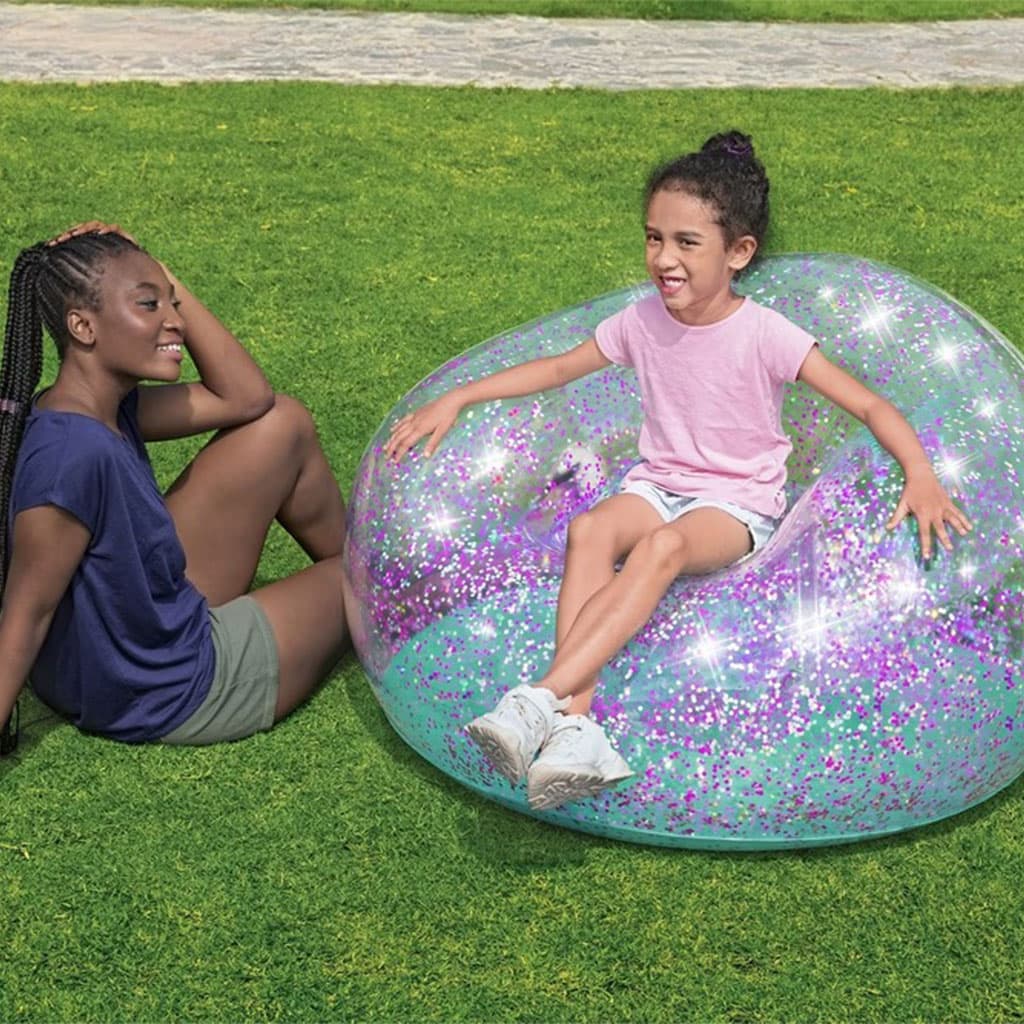 Fauteuil Gonflable Géant Glitter Dream114x112x66 cm Bestway 75115 – أريكة قابلة للنفخ - Vacance & Loisir - صورة 7
