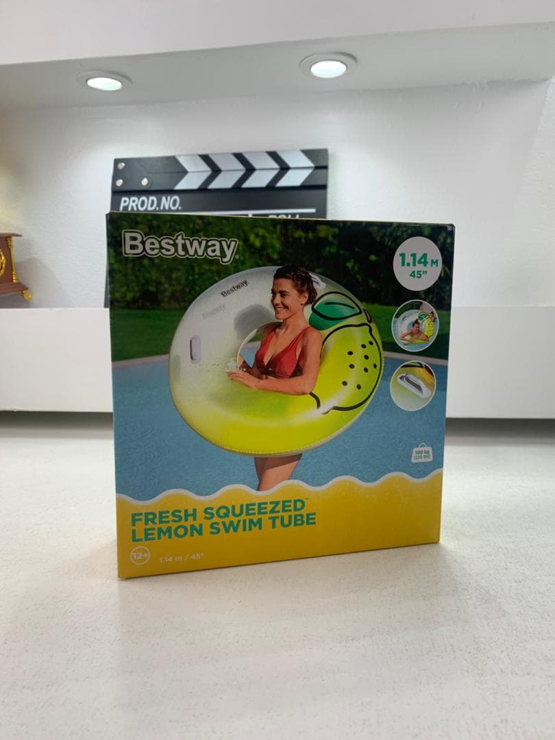 Bouée gonflable avec poignées 114cm Bestway 36448 – عوامة مائية - Vacance & Loisir - صورة حقيقية 7