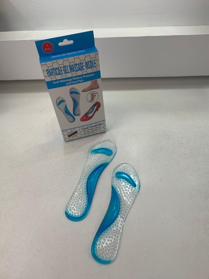 Semelle de massage en Gel pour correction des Pieds Plats – فرشة حذاء من السيليكون - Soins et Beauté - صورة حقيقية 8