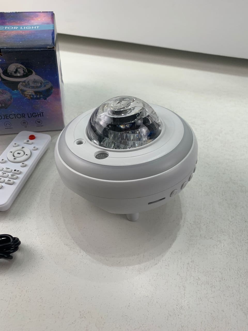 Enceinte Bluetooth et Projecteur de Galaxie 2en1 avec Effet NEBULA- مكبر صوت بلوتوث - Électronique - صورة حقيقية 8