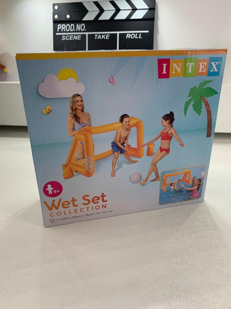 Cage de Water-Polo Gonflable Intex 58507NP – لعبة كرة الماء - Vacance & Loisir - صورة حقيقية 6