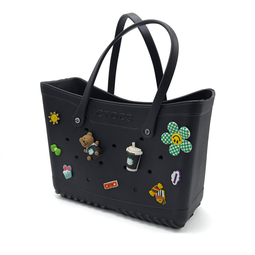 Crocs Sac fourre-tout de plage pour femmes imperméable – حقيبة نسائية للنزهات - Vacance & Loisir - صورة 3