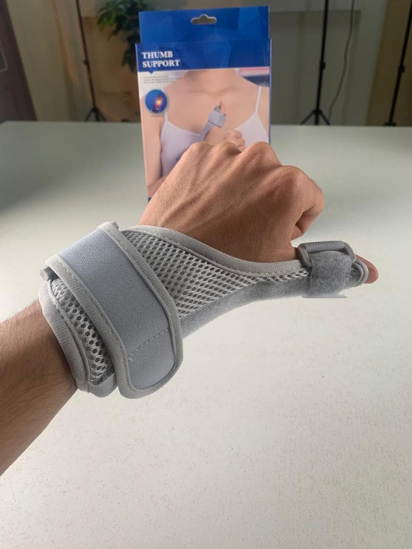Attelle de Protection Réglable et Respirant pour le Pouce – ضمادة إصبع الكبير - Soins et Beauté - صورة حقيقية 10