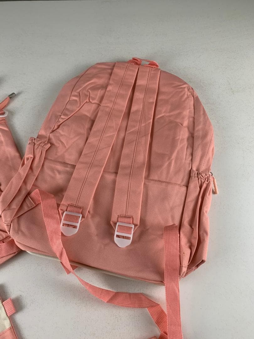 Ensemble de sacs d’école Kawai pour adolescents 4Pcs GUORANCHAO Rose – محفظة 4 قطع كاواي وردي - Sac à dos et Mode - صورة حقيقية 7