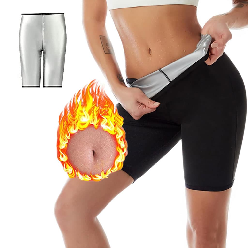 Leggings Sauna d’entraînement Taille Haute pour Femmes – شورت تعرق للنساء - Sport - صورة 1