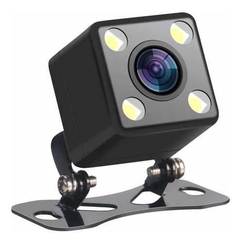 Caméra de recul | Universel | 4 LED | Vision nocturne | Ultrawide | Étanche - Accessoires Auto/Moto - صورة 3