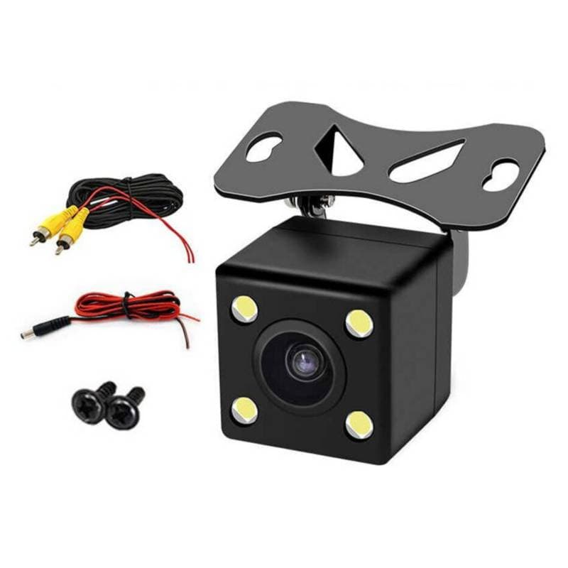 Caméra de recul | Universel | 4 LED | Vision nocturne | Ultrawide | Étanche - Accessoires Auto/Moto - صورة 6