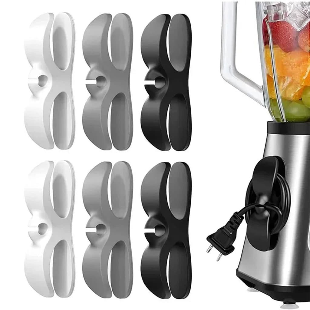 Support Enrouleur de Câble 6Pcs Facile à Installer – مثبت ومنظم كابلات - Divers - صورة 1