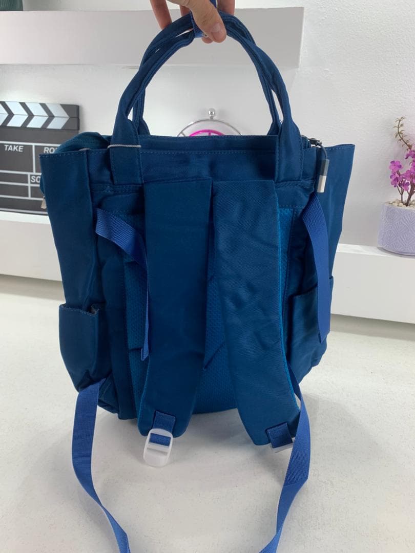 Ensemble de sacs d’école Kawai pour Enfants 2Pcs Avec Pochette Bleu Ciel – محفظة 2 قطع كاواي مع محفظة صغيرة أزرق فاتح - Sac à dos et Mode - صورة حقيقية 5