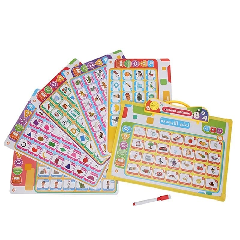 Tablette d’apprentissage Bilingue Arabe-anglais pour Enfants – لوحة تعلم الأبجدية باللغة الإنجليزية - Jouet & Gaming - صورة 1