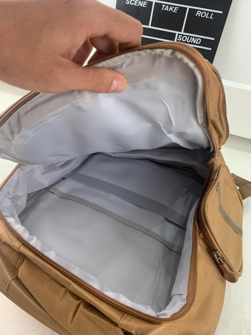Sac à Dos Enfant pour École primaire de Haute Qualité Marron – حقيبة ظهر مدرسية للأطفال بني - Sac à dos et Mode - صورة حقيقية 7