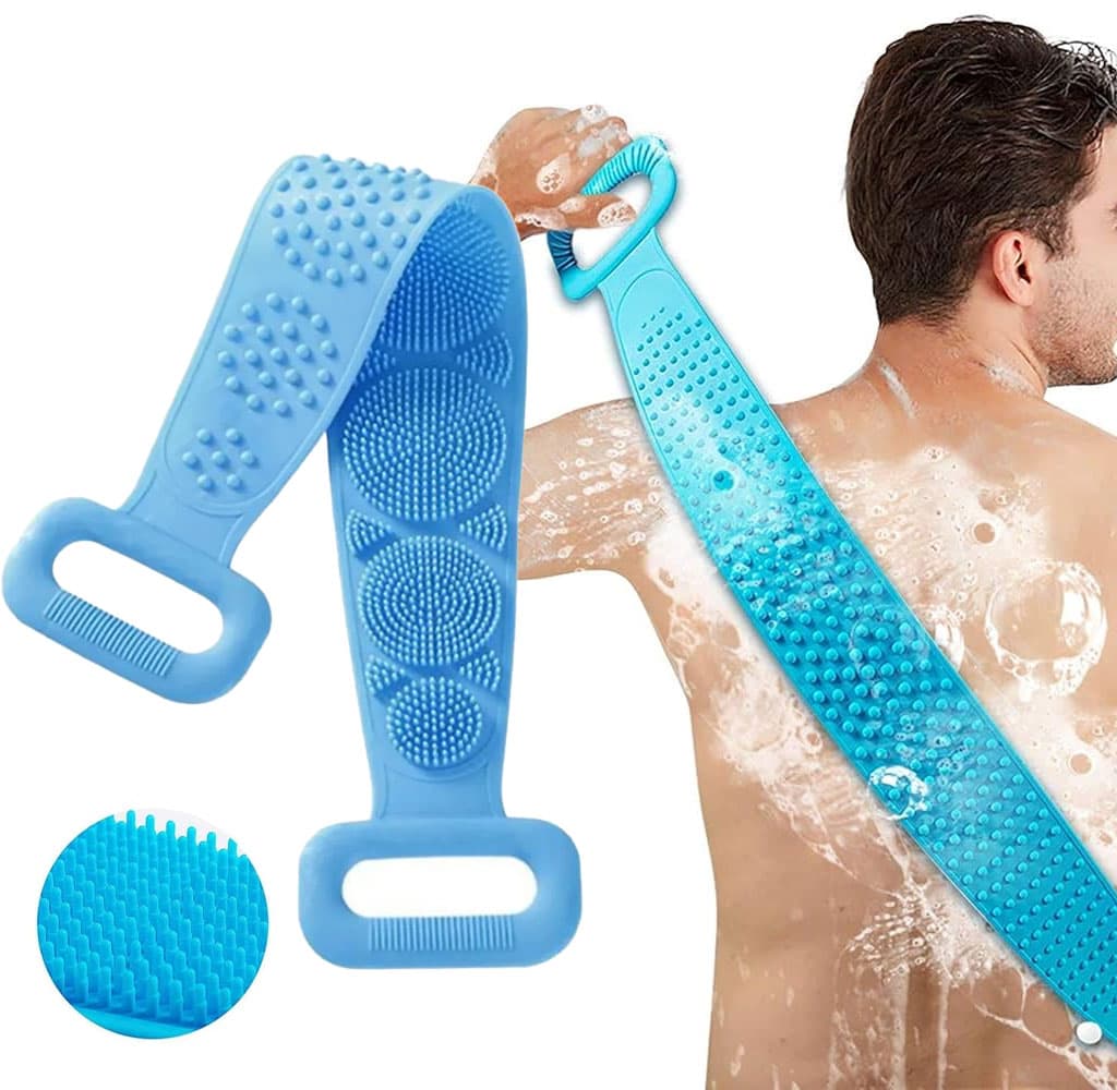 Brosse de Bain en Silicone pour Nettoyer le Corps – فرشاة الإستحمام من السيليكون - Maison - صورة 1