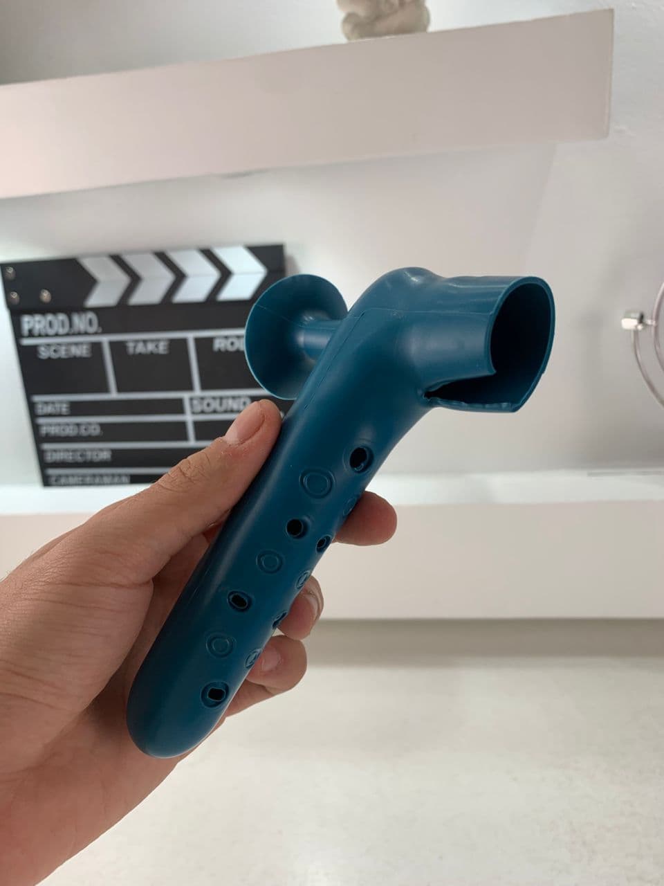 Poignée de porte en silicone avec ventouse pour absorber le choc 1Pcs – مقبض من سيليكون لحماية الحائط - Maison - صورة حقيقية 11