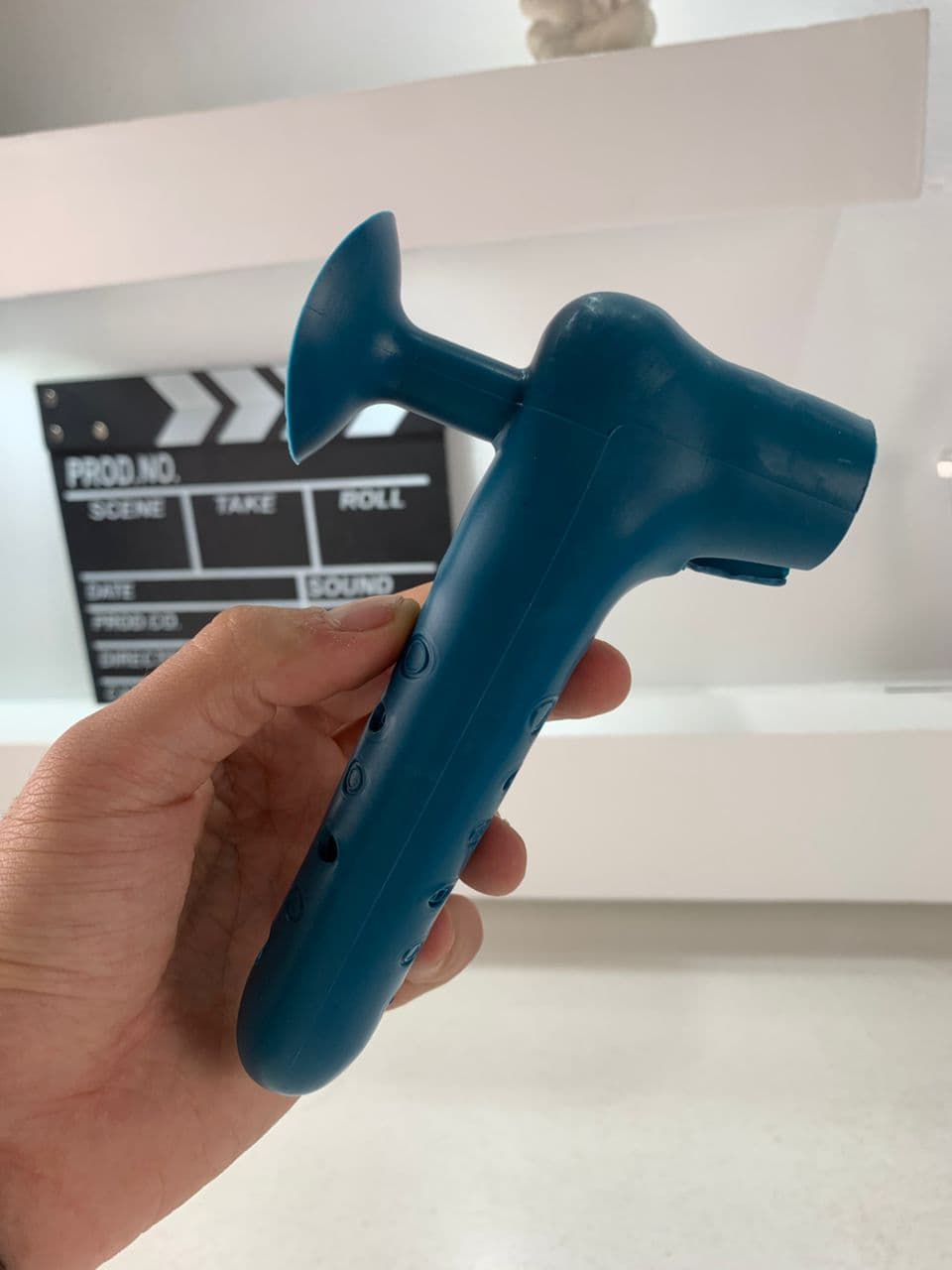 Poignée de porte en silicone avec ventouse pour absorber le choc 1Pcs – مقبض من سيليكون لحماية الحائط - Maison - صورة حقيقية 12