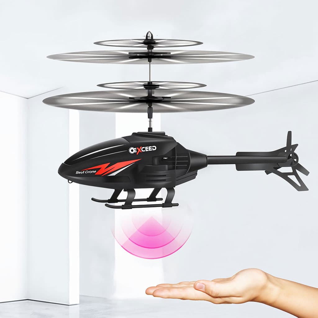 Hélicoptère Rechargeable avec Capteur Infrarouge pour Enfants – طائرة هيليكوبتر لاسلكية للأطفال - Jouet & Gaming - صورة 1