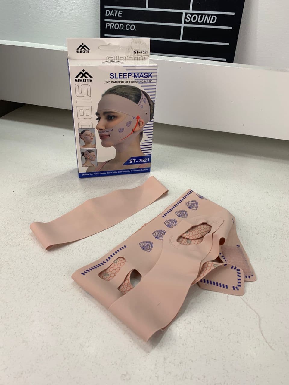 SIBOTE Masque de Lifting Facial Anti-Relâchement pour Visage et Menton – قناع شد الوجه - Soins et Beauté - صورة حقيقية 8